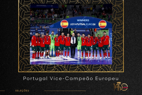 Portugal vice-campeão europeu